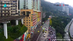 江苏徐州云龙湖风景区云龙山观景台西